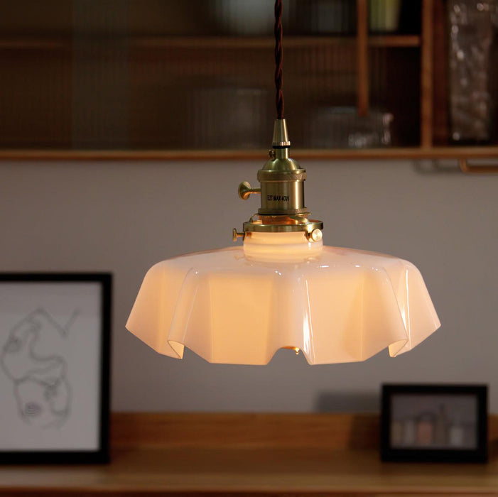 French Flower Pendant Swag Light-DWHOME