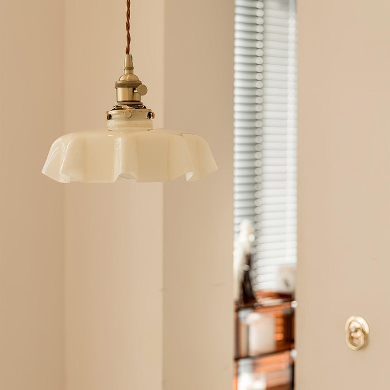 French Flower Pendant Swag Light-DWHOME