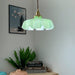 French Flower Pendant Swag Light-DWHOME