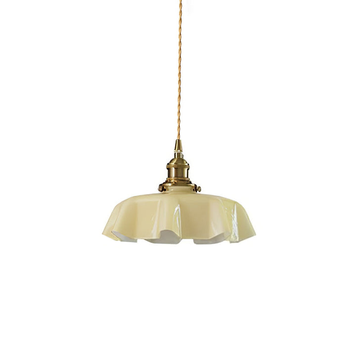 French Flower Pendant Swag Light