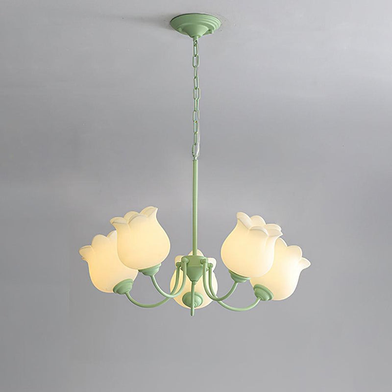 French Lily Chandelier-DWHOME