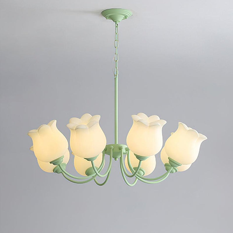 French Lily Chandelier-DWHOME