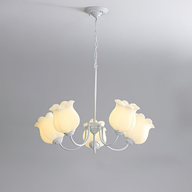 French Lily Chandelier-DWHOME