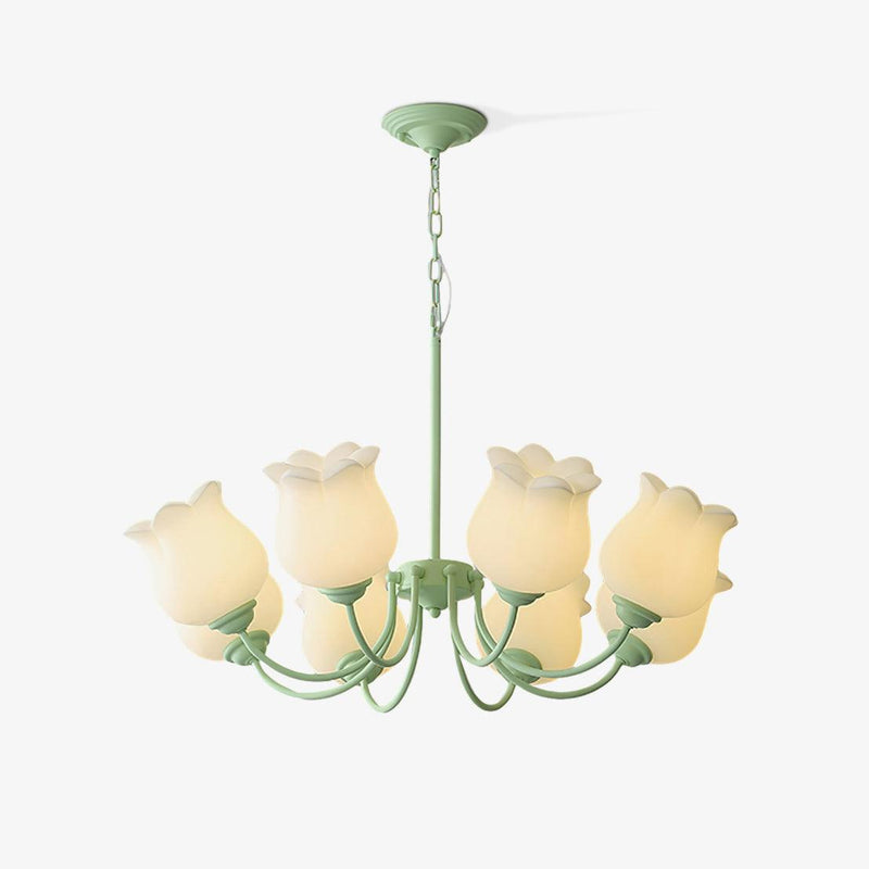 French Lily Chandelier-DWHOME