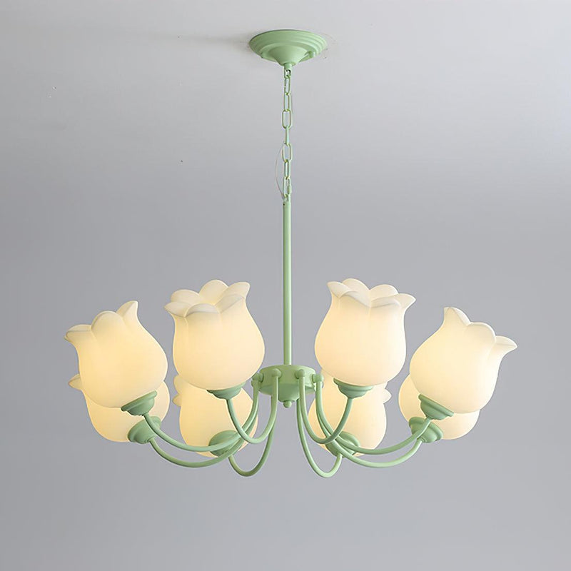 French Lily Chandelier-DWHOME