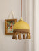 French Tassels Brass Pendant Light.