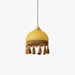 French Tassels Brass Pendant Light.