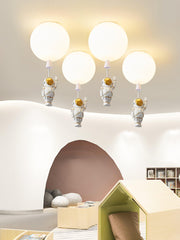 Frosted Balloon Ceiling Light-DWHOME