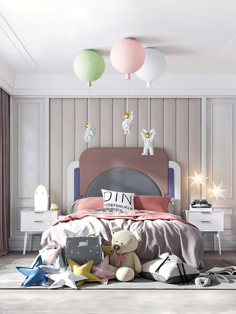 Frosted Balloon Ceiling Light-DWHOME