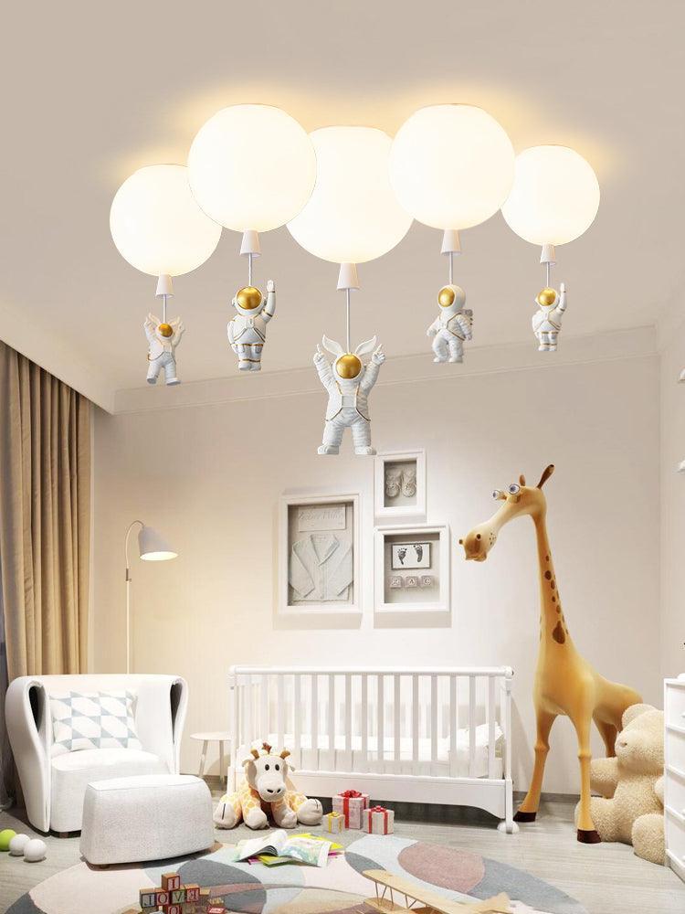 Frosted Balloon Ceiling Light-DWHOME