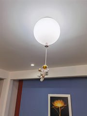 Frosted Balloon Ceiling Light-DWHOME
