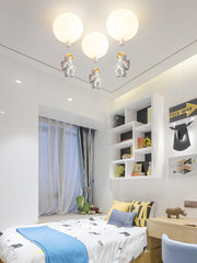 Frosted Balloon Ceiling Light-DWHOME
