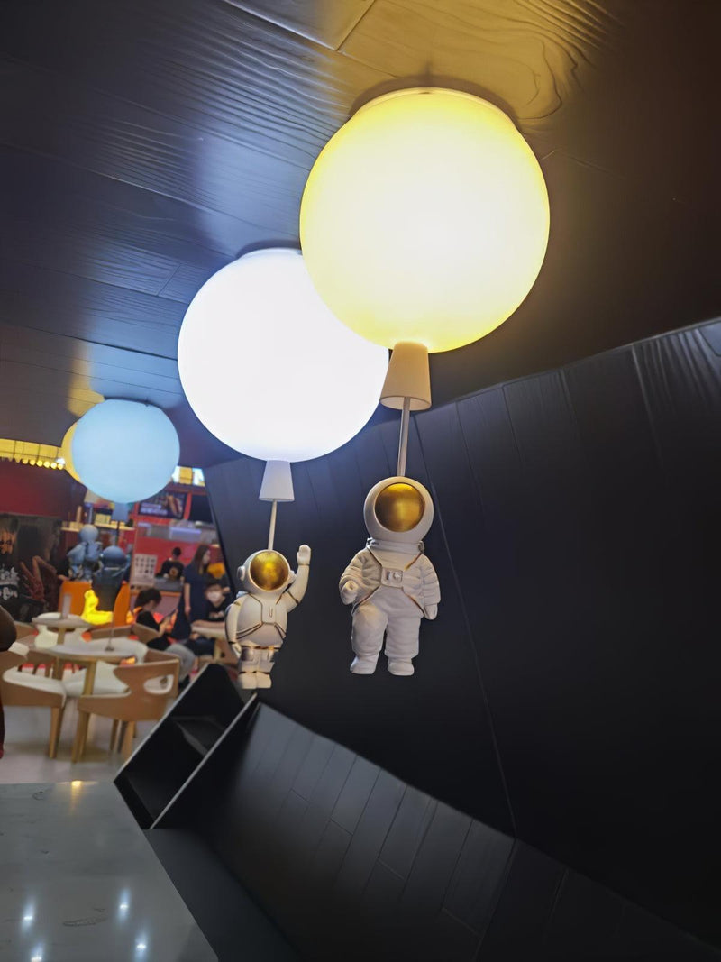 Frosted Balloon Ceiling Light-DWHOME