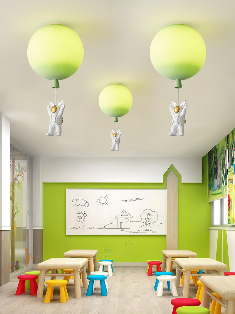 Frosted Balloon Ceiling Light-DWHOME