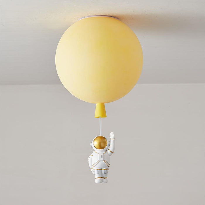 Frosted Balloon Ceiling Light - Vakkerlight