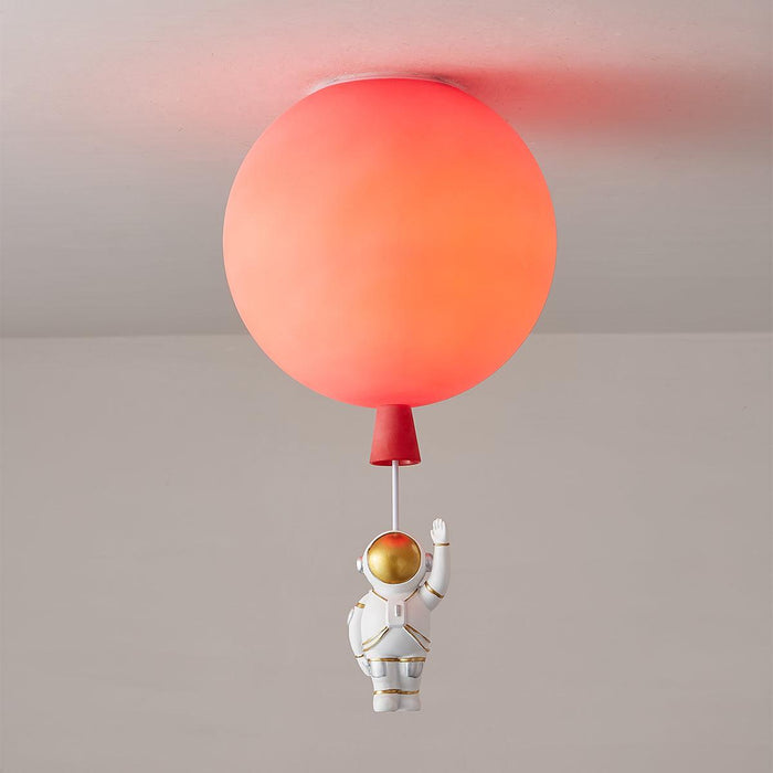 Frosted Balloon Ceiling Light - Vakkerlight