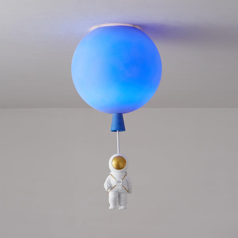 Frosted Balloon Ceiling Light-DWHOME