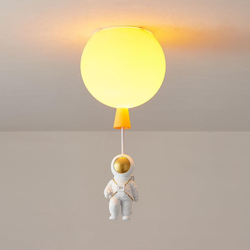 Frosted Balloon Ceiling Light-DWHOME