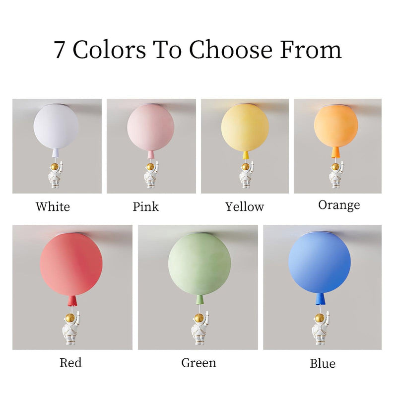 Frosted Balloon Ceiling Light-DWHOME
