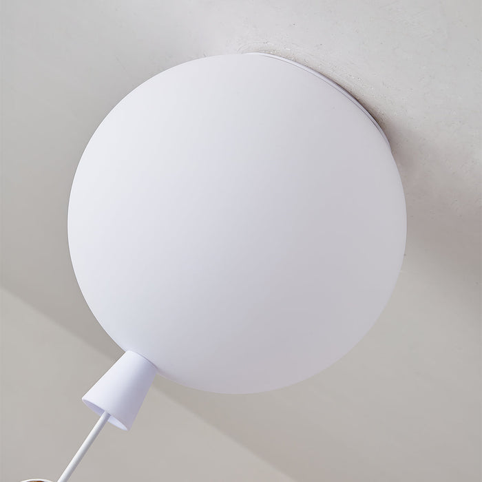 Frosted Balloon Ceiling Light - Vakkerlight