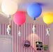 Frosted Balloon Ceiling Light.