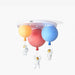 Frosted Balloon Combination Ceiling Lamp - DWHOME