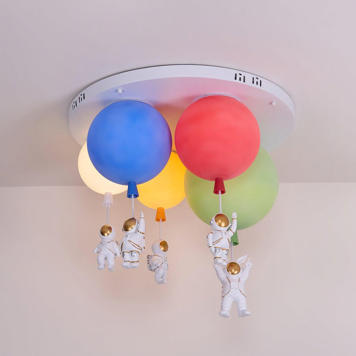 Frosted Balloon Combination Ceiling Lamp - DWHOME