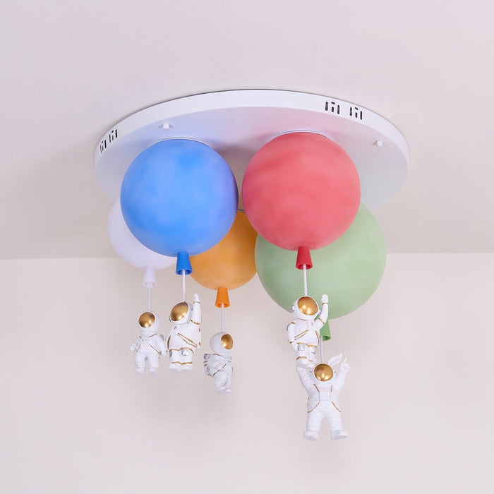 Frosted Balloon Combination Ceiling Lamp - DWHOME