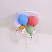 Frosted Balloon Combination Ceiling Lamp-DWHOME