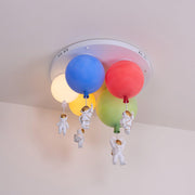 Frosted Balloon Combination Ceiling Lamp-DWHOME