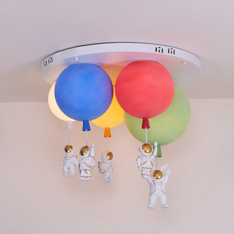 Frosted Balloon Combination Ceiling Lamp-DWHOME