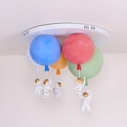 Frosted Balloon Combination Ceiling Lamp-DWHOME