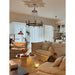 Frosted Crystal Bead Chandelier-DWHOME