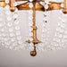 Frosted Crystal Bead Chandelier-DWHOME