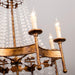 Frosted Crystal Bead Chandelier-DWHOME