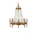 Frosted Crystal Bead Chandelier-DWHOME