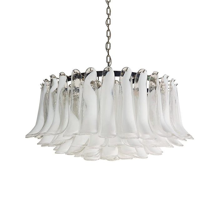 Petals White Murano Chandelier-DWHOME