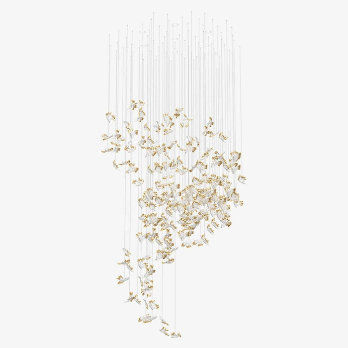 Frosted Petals Frozen Chandelier - DWHOME