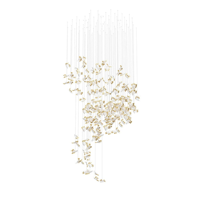 Frosted Petals Frozen Chandelier - DWHOME