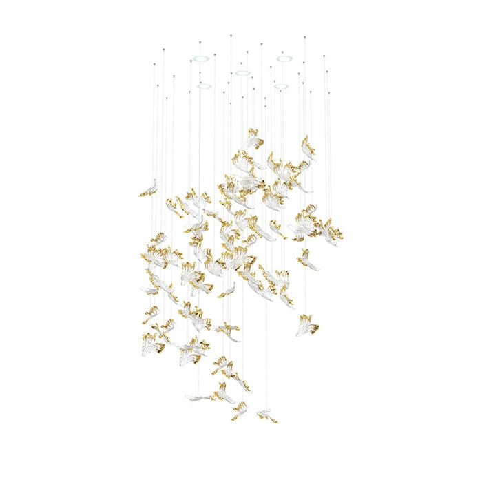 Frosted Petals Frozen Chandelier - DWHOME