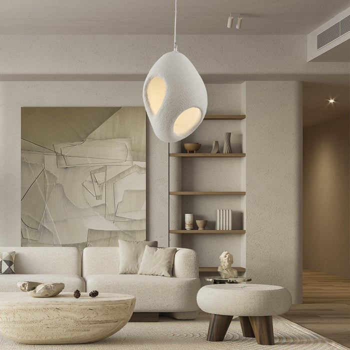 Sculptural Japandi Pendant Lamp-DWHOME