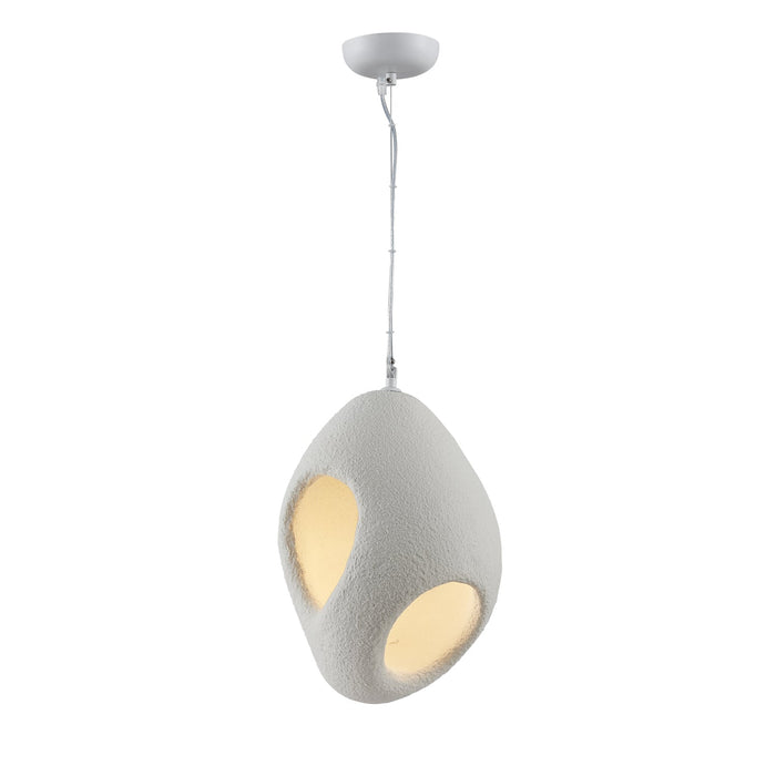 Sculptural Japandi Pendant Lamp.