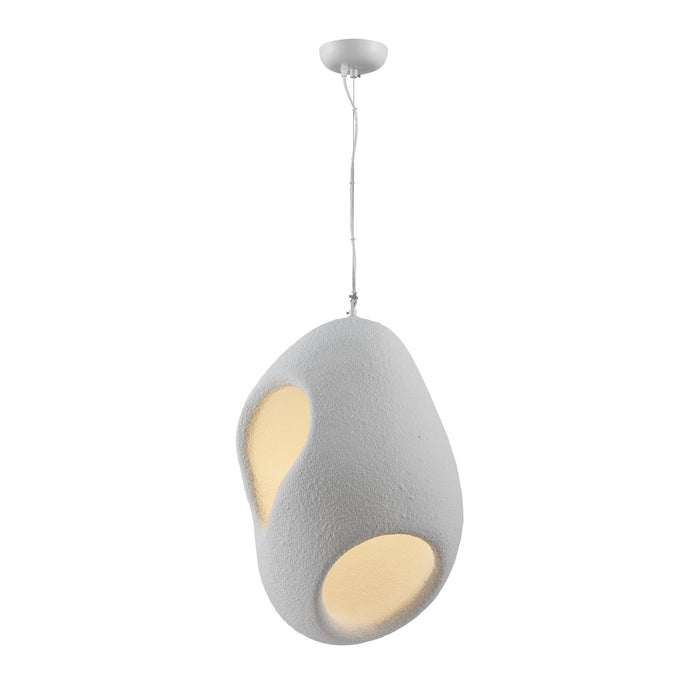 Sculptural Japandi Pendant Lamp.