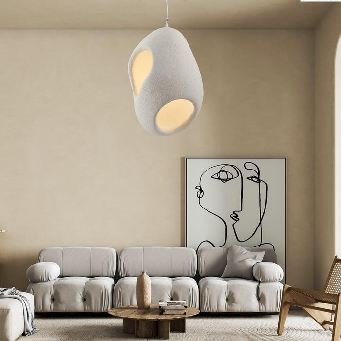 Sculptural Japandi Pendant Lamp-DWHOME