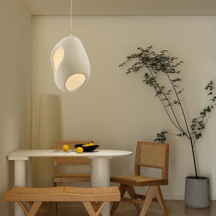 Sculptural Japandi Pendant Lamp-DWHOME