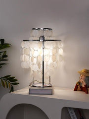 Round Shell Table Lamp-DWHOME