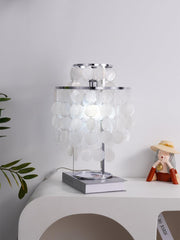 Round Shell Table Lamp-DWHOME
