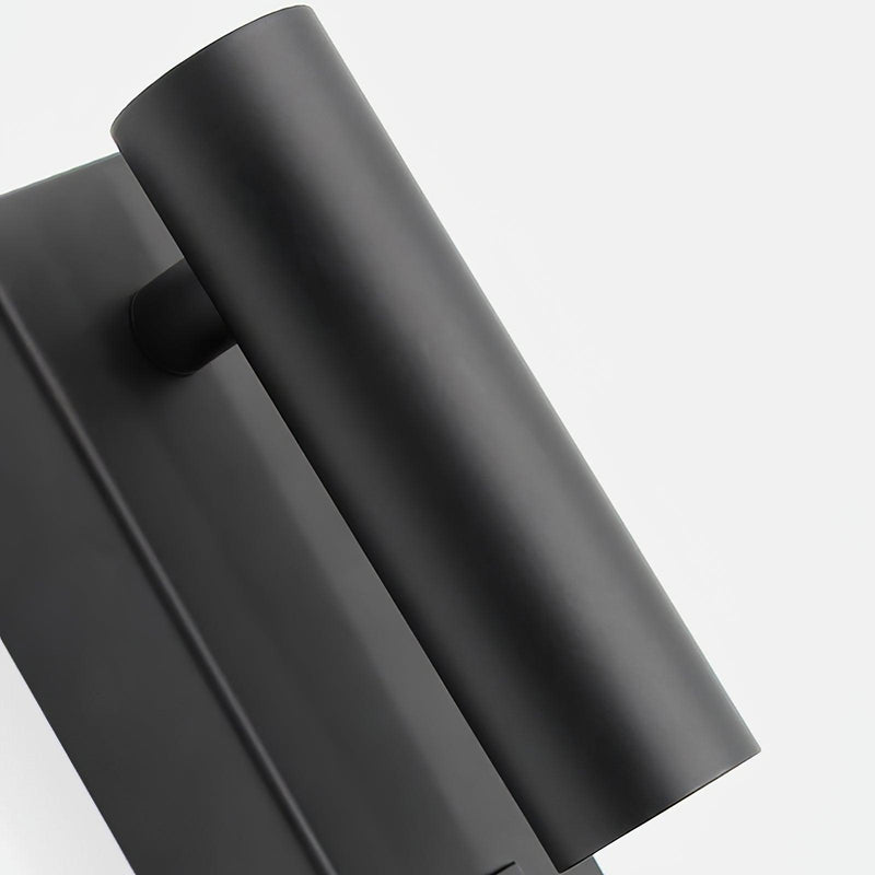 Black Bedside USB Wall Light-DWHOME