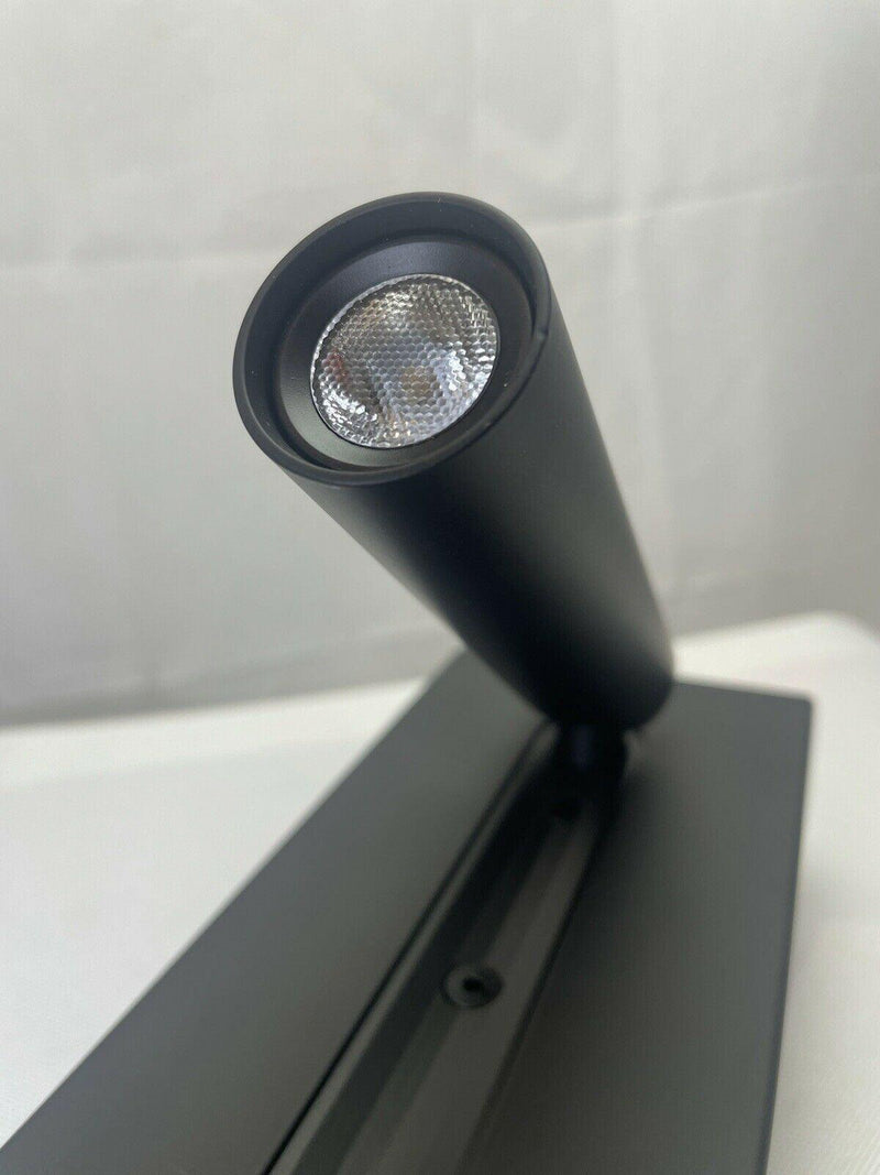 Black Bedside USB Wall Light-DWHOME