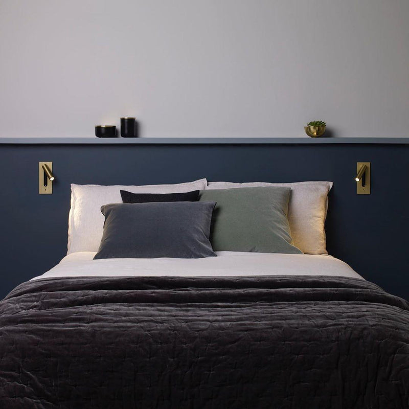Folded Back Bedside Wall Lamp-DWHOME